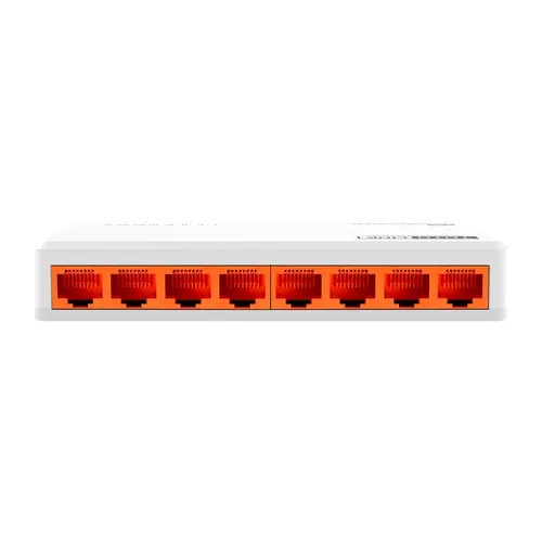 Totolink S808-V5 Anahtari, 8x RJ45 100Mb/s, Masaüstü Auto-NegocjacjaTak