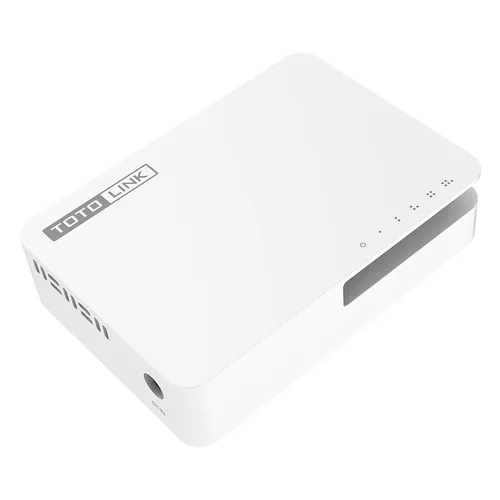 Totolink S505G-V3 | Switch | 5x RJ45 1000Mb/s Gigabit, Desktop Ilość portów LAN5x [10/100/1000M (RJ45)]
