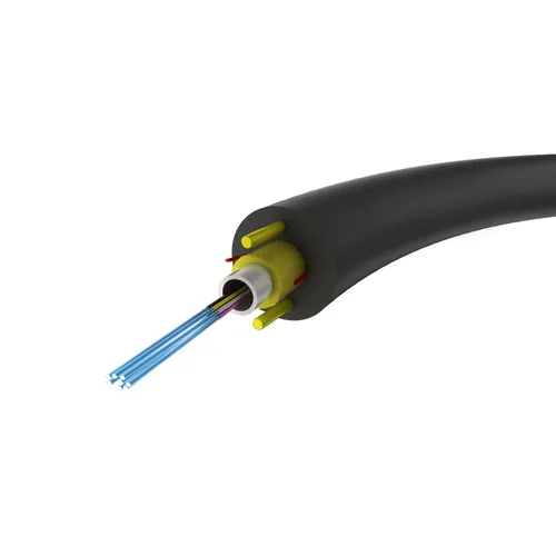 Optix | cable de fibra óptica universal Z-XOTKtcdD 12F | monomodo, G.652D, 4 km, 5,2 mm, 1,2 KN, aramida Liczba włókien kabla światłowodowego12F