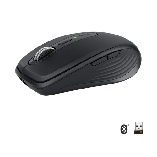 Logitech MX Anywhere 3 | Mouse ottico | Senza fili, 4000dpi, nero Długość skrzyni głównej (zewnętrznej)596