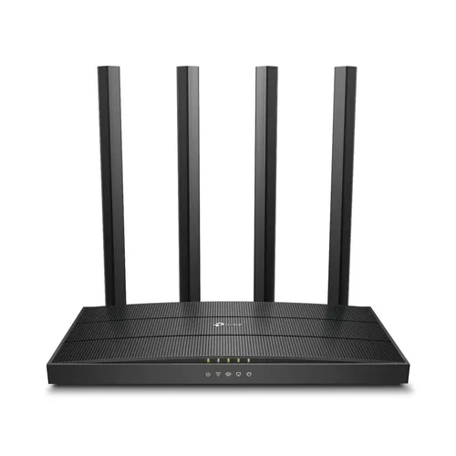 TP-Link Archer C6 | Roteador WiFi | AC1200, MU-MIMO, Dual Band, 5x RJ45 1000Mb / s 4GNie