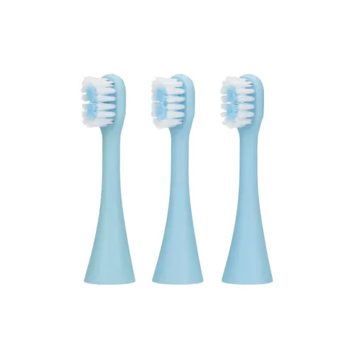 infly T04B/T04X Mavi | Diş fırçası başlığı | 3 paket 0