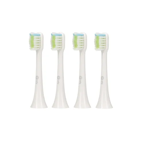 infly PT02 Blanco | Cabeza de cepillo de dientes | paquete de 4 0