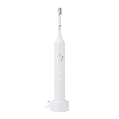 infly T03S Blanca | Cepillo de dientes sónico con estuche de viaje | hasta 42.000 rpm, IPX7, 30 días de trabajo KolorBiały