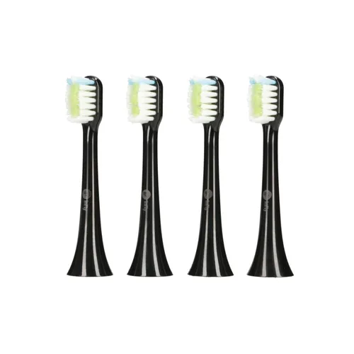 infly T03S Black | Toothbrush head | 4 pack 0