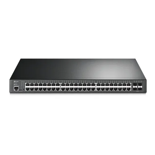 TP-Link TL-SG3452P Switch, JetStream, 48x RJ45 1000Mb/s PoE+, 4x SFP, L2+, Yönetilebilir Ilość portów LAN48x [10/100/1000M (RJ45)]
