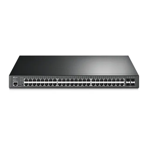 TP-Link TL-SG3452P | Switch | JetStream, 48x RJ45 1000Mb/s PoE+, 4x SFP, L2+, Yönetilen Ilość portów LAN48x [10/100/1000M (RJ45)]
