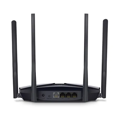 Mercusys MR80X | WiFi Router | AX3000 Dual Band, 4x RJ45 1000Mb/s Ilość portów LAN3x [10/100/1000M (RJ45)]
