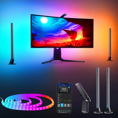 Govee H604A Dreamview G1 Pro | LED Light Bars | RGBICWW, Wi-Fi, Alexa, Google Ilość na paczkę7