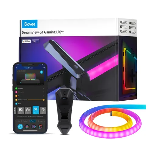 Govee H604B Dreamview G1 | LED Light | RGBIC, Wi-Fi, Alexa, Google 0