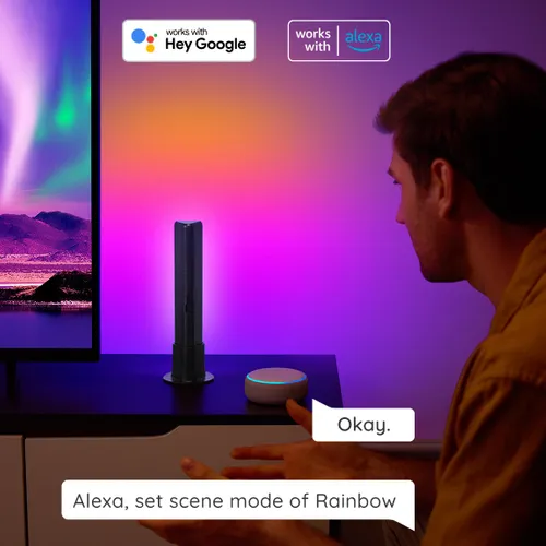 Govee H6056 Flow Plus | LED-Lampe | RGBICWW, Wi-Fi, Alexa, Google 3