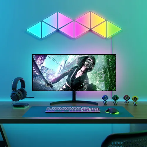 Govee H6067 Glide Tri-angle | Paneles LED | RGBIC Częstotliwość wejściowa AC50/60