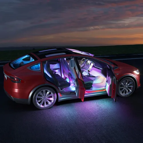 Govee H7090 | Luces interiores del coche | RGBIC ModelInteligentne światło paska