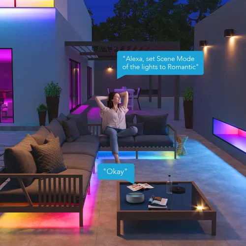 Govee H6172 Outdoor 10m | LED Strip | Wi-Fi, Bluetooth, RGBIC, IP65 5