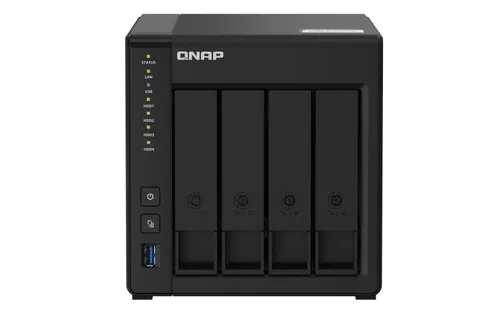 Qnap TS-451D-2G | NAS-сервер | 4x HDD, 2GB DDR4, Celeron J4025, 2.9GHz BrzęczykTak