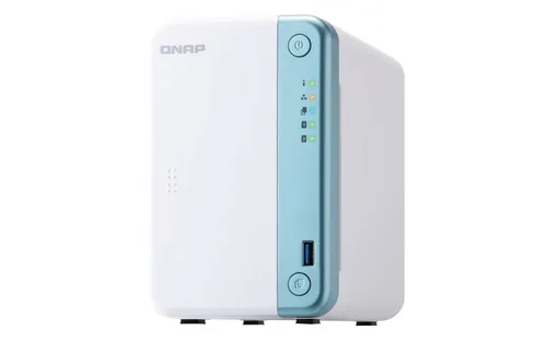 Qnap TS-251D-4G | NAS server | 2x HDD, 4GB DDR4, Celeron J4025/J4005, 2.9/2.7GHz Adapter zewnętrznego zasilaniaTak