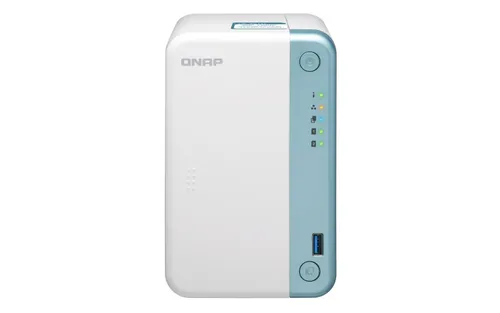 Qnap TS-251D-4G | NAS server | 2x HDD, 4GB DDR4, Celeron J4025/J4005, 2.9/2.7GHz Agregator połączeniaTak