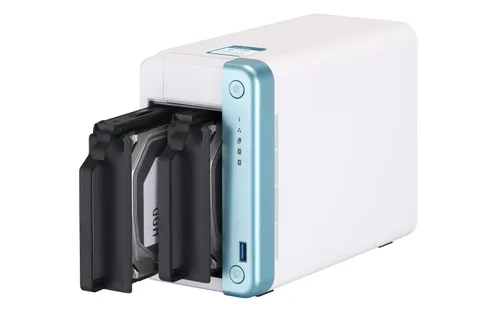 Qnap TS-251D-4G | NAS server | 2x HDD, 4GB DDR4, Celeron J4025/J4005, 2.9/2.7GHz Bezkonfliktowy procesorTak