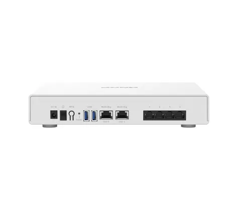 Qnap QHora-301W | Router de wifi | Wi-Fi 6 AX3600, 4x RJ45 1000Mb/s, 2x RJ45 10Gb/s 4GNie