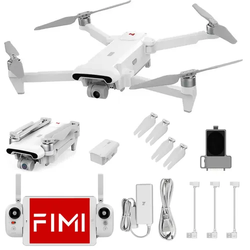 FIMI X8 Se 2022 V2 Standard + Megafon | Dron | 1x pilı, 4K, GPS, 10km menzil 0