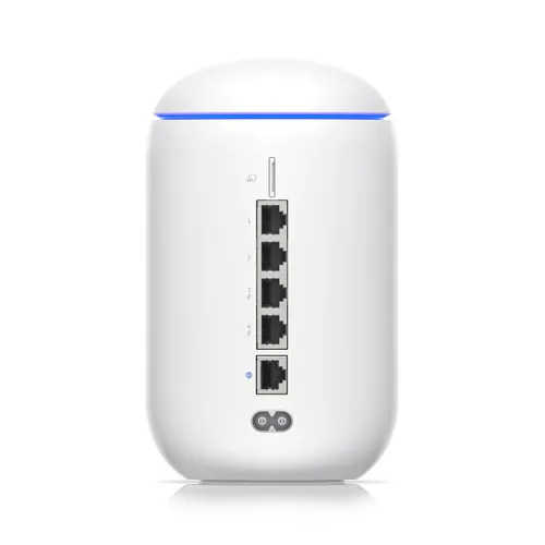 Ubiquiti UDR | Roteador Wi-Fi | UniFi Dream Router, 4x4 MIMO, Dual Band, WiFi 6, 5x RJ45 1000Mb/s 4GNie