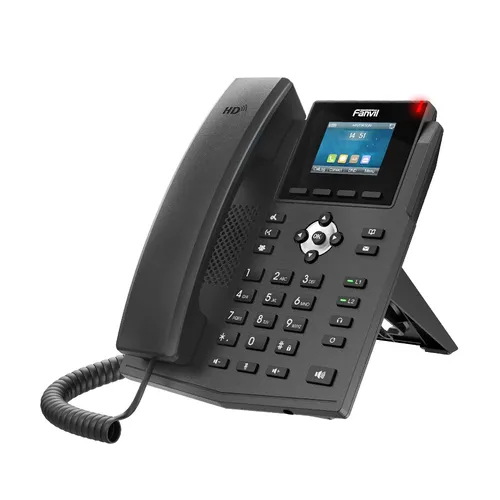 Fanvil X3SW | Telefone VoIP | IPV6, áudio HD, RJ45 100Mb/s, tela LCD 0