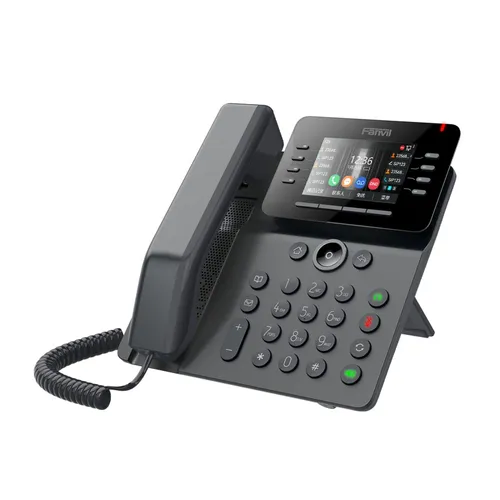 Fanvil V64 | Telefone VoIP | Wi-Fi, Bluetooth, Linux, Áudio HD, RJ45 1000Mb/s PoE, display LCD Automatyczna sekretarkaTak