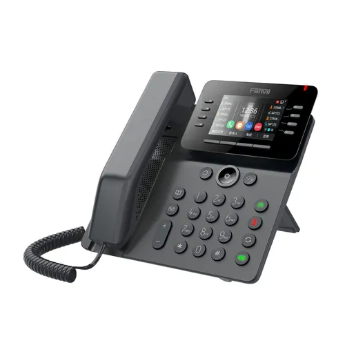 Fanvil V64 | VoIP phone | Wi-Fi, Bluetooth, Linux, HD Audio, RJ45 1000Mb/s PoE, LCD display Automatyczna sekretarkaTak