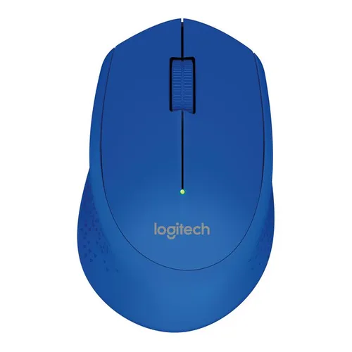 Logitech M280 Modrý | Optická myš | bezdrátová, 1000dpi Baterie w zestawieTak
