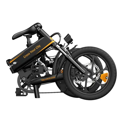 Ado E-bike A16XE Siyah | Elektrikli bisiklet | katlanabilir, 250W, 25km/h, 36V 7.5Ah, 70km'ye kadar menzil 2