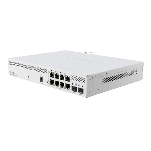 MikroTik CSS610-8P-2S+IN | Switch | 8x 1000Mb/s PoE, 2x SFP+, VLAN Ilość portów PoE8x [802.3af/at (1G)]
