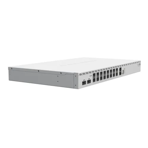 MikroTik CRS518-16XS-2XQ | Switch | Cloud Router Switch, 2x 100G QSFP28, 16x SFP28, 1x RJ45 100Mb/s Typ obudowyRack (1U)