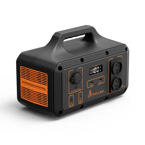 Extralink Power Ranger EPS-S600S Jackery, Bluetti, Ecoflow replacement | Power station | 680 Wh, Li-ion Całkowita moc wyjściowa600