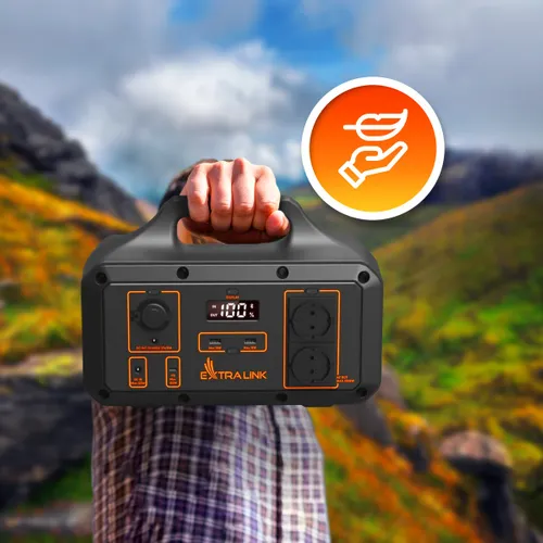Extralink Power Ranger EPS-S600S Jackery, Bluetti, Ecoflow replacement | Power station | 680 Wh, Li-ion Maksymalna liczba jednocześnie podłączonych urządzeń6