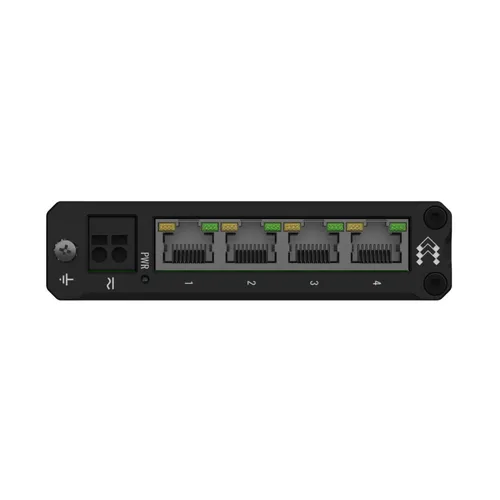 Teltonika TSW304 | Switch | 4x RJ45 1000Mb/s, DIN ZarządzanieNie
