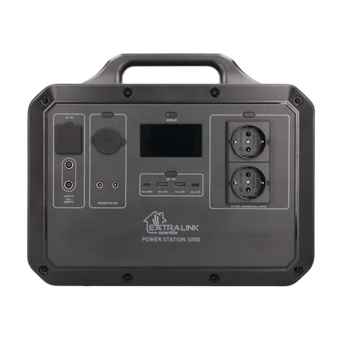 Extralink Power Ranger EPS-S1500F Jackery, Bluetti, Ecoflow replacement | Power station | 1568 Wh, 1500W, LiFePO4 BluetoothTak