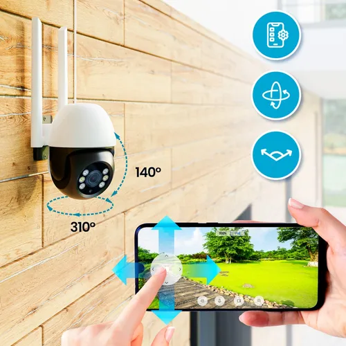 Extralink Perun Outdoor Security Camera EOC-268 | IP Kamera | 1296p, PTZ Ilość klatek15