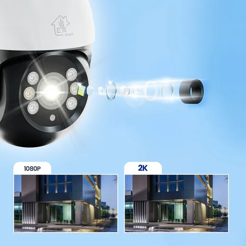 Extralink Perun Outdoor Security Camera EOC-268 | Cámara IP | 1296p, PTZ Liczba kamer1