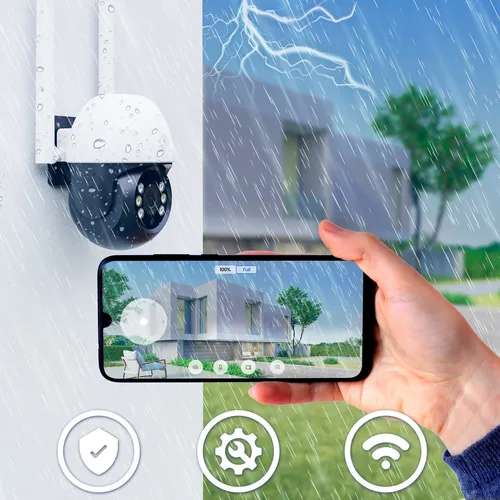 Extralink Perun Outdoor Security Camera EOC-268 | IP Kamera | 1296p, PTZ Liczba soczewek1