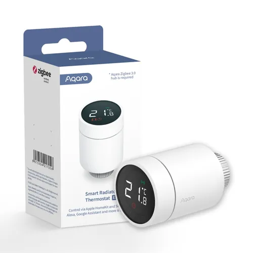 Aqara Radiator Thermostat E1 | Termostat | Głowica termostatyczna, Zigbee 3.0, SRTS-A01 Częstotliwość (MHz)2405 - 2480