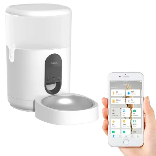 Aqara Smart Pet Feeder C1 | Evcil Hayvan Maması Besleyici | Zigbee 3.0, 4L tank Kolor produktuBiały
