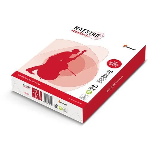 MAESTRO STANDARD PLUS A4 80 500 ARK. CIE 161 KLASA B PAPIER KSERO 0
