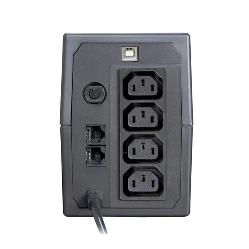 Orvaldi i650LCD USB | Zasilacz awaryjny | UPS, 600VA/360W, 7Ah, 4x IEC Napięcie akumulatora w UPS12V