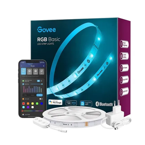 Govee H615A LED Strip Light 5m | Striscia LED | Wi-Fi, RGB 0