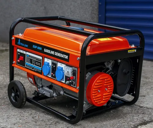Extralink EGP-3000 | Generatore di corrente | benzina, 3kW 1F Liczba cylindrów1