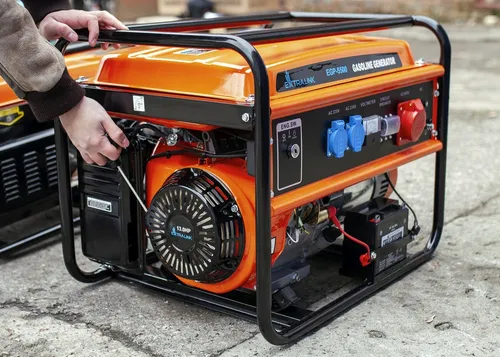 Extralink EGP-5500 | Stromgenerator | Benzin, 5,5kW 3F KółkaTak