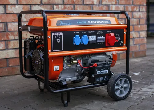 Extralink EGH-5500 | Power generator | hybrid, 5,5kW 3F Liczba cylindrów1