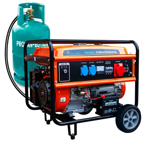 Extralink EGH-5500 | Power generator | hybrid, 5,5kW 3F Częstotliwość znamionowa50