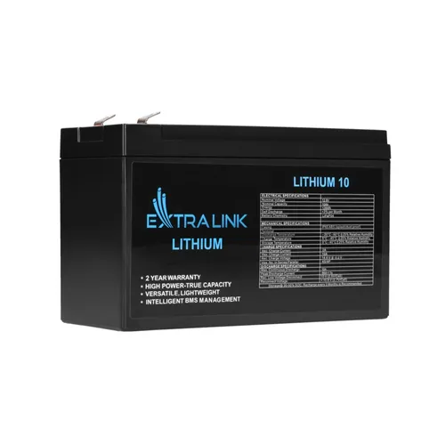 Extralink LiFePO4 10AH | Batarya | 12.8V, BMS Pojemność akumulatora10 Ah