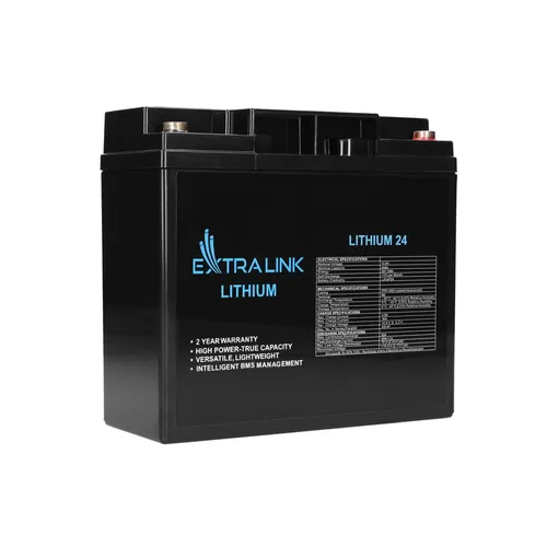 Extralink LiFePO4 24AH | Accumulatore Batteria | 12.8V, BMS Pojemność akumulatora24 Ah